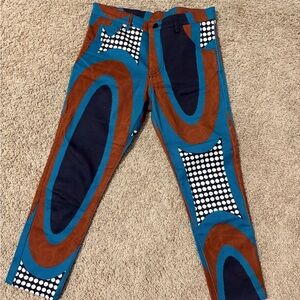 Stylish Multicolor Straight Leg Pants